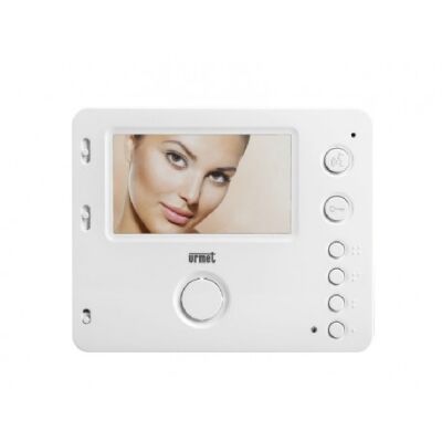 White Miro hands-free video intercom