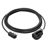 Prolongador lineal 16A 5m negro Enchufe plano 16A y toma universal 16A