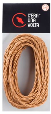 Cavo a treccia in cotone cotto 4G1.50 - 10mt