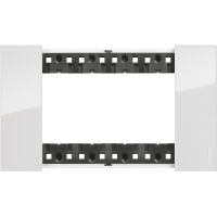 BTicino KA4804DW Living Now - 4 ice module plate
