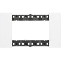 BTicino KA4804KW Living Now - 4-module white plate