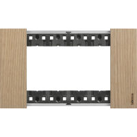 BTicino KA4804LM Living Now - 4-module oak plate