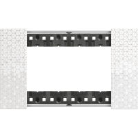 BTicino KA4804MW Living Now - 4 pixel module plate
