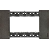 BTicino KA4804NG Living Now - 4 space module plate