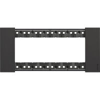 BTicino KA4806KG Living Now - 6-module black plate