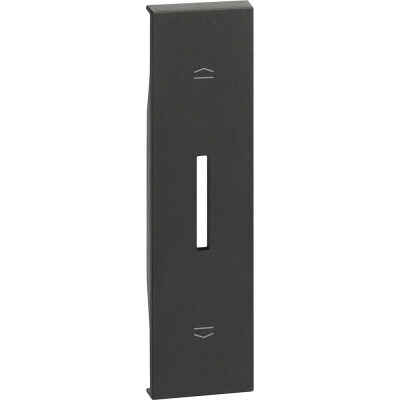 BTicino KG06 Living Now Black - roller shutter control cover