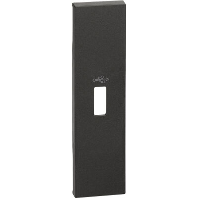 BTicino KG10P Living Now Black - cover for K4285P items