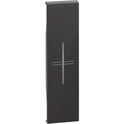 BTicino KG32 Living Now Black - roller shutter control cover