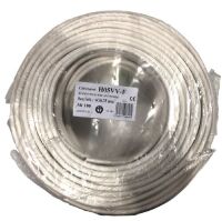 H05VV-F 4G0.75 white cable - 100m