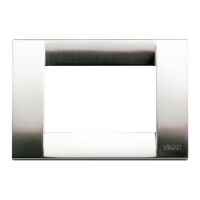 Idea - Classic 3-place brushed nickel metal plate