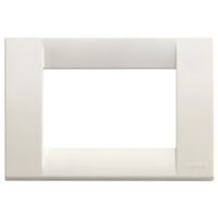 Idea - placca Classica in tecnopolimero 3 posti bianco Idea