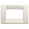 Idea - Idea white 3-place classic technopolymer plate