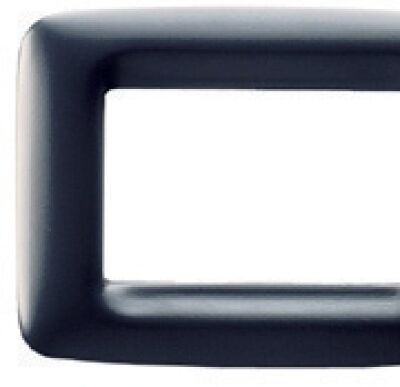 Gewiss GW32306 Playbus - Placa negra de tóner de 6 módulos 