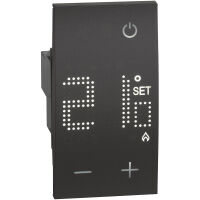 BTicino KG4441 Living Now Black - termostato electrónico