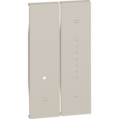 BTicino KM19 Living Now Sabbia - cover dimmer 2 moduli