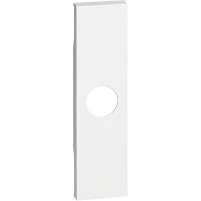 BTicino KW08 Living Now Blanc - Cache prise TV et cache trou avec prise