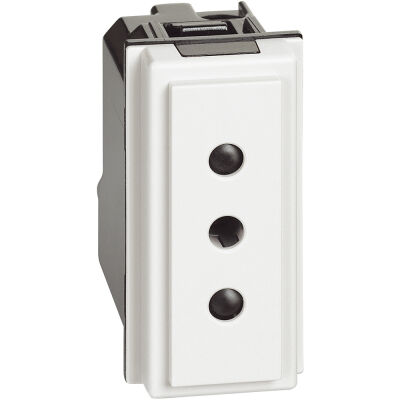 BTicino KW4113 Living Now White - small socket
