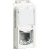 BTicino KW4258RJ11 Living Now White - RJ11 telephone connector