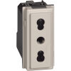 BTicino KM4180 Living Now Sand - bypass socket
