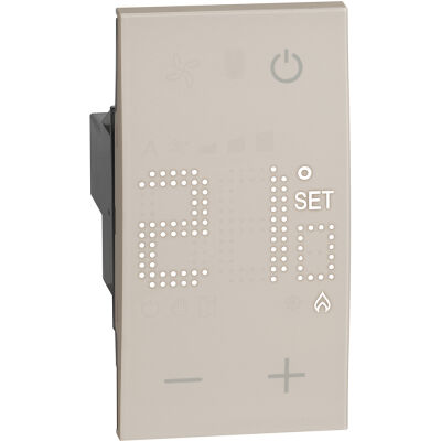 BTicino KM4441 Living Now Sand - termostato electrónico