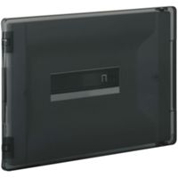 BTicino F315P12 - flush-mounted switchboard 12M smoked SPACE LINE