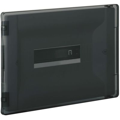 BTicino F315P12 - flush-mounted switchboard 12M smoked SPACE LINE