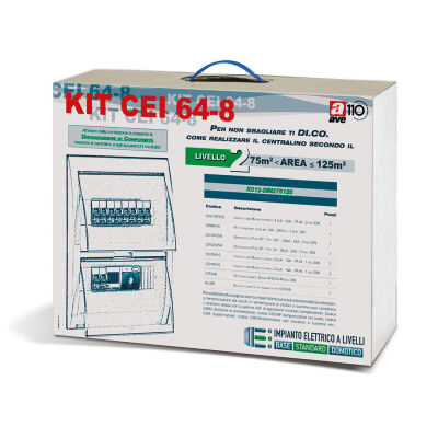 AVE switchboard kit K012-DIN275125 level 2