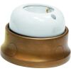 Fusion - German Italian socket in porcelain and brass