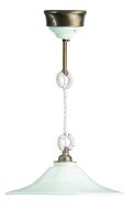 Fusion - pendant chandelier with 280 Godet plate