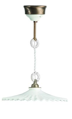 Fusion - pendant chandelier with 280 Ventaglio plate