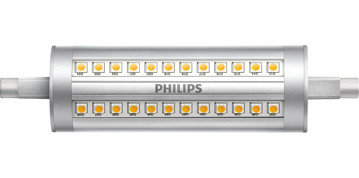 Philips CORER7S120840D - Lampada led R7s 118mm 14W 230V 4000k CorePro LED  linear