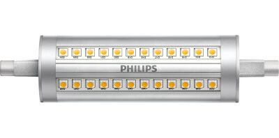 Lámpara LED R7s 118mm 14W 230V 4000k CorePro LED lineal