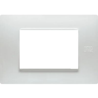 Nea - Nea white 3-place technopolymer Flexa plate