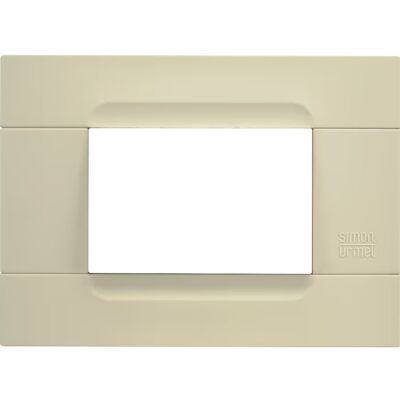 Nea - Kadra Neutra plaque in technopolymer 3 places gold