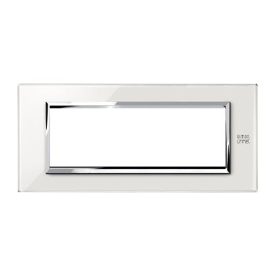 Nea - Plato Expi cristal blanco nieve 6 plazas