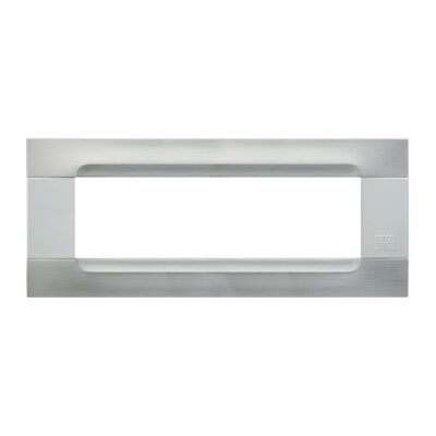 Nea - White Kadra plate in nickel steel metal 7 places