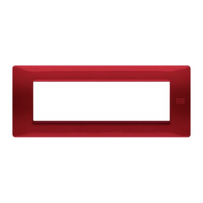 Nea - placa de tecnopolímero Flexa roja de 7 plazas
