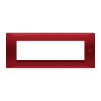 Nea - red 7-place Flexa technopolymer plate