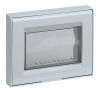 Vimar 13733.Q Idea 8000 - placca 3 posti IP55 grigio