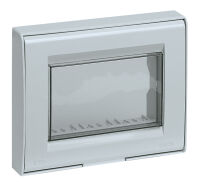 Vimar 13733.Q Idea 8000 - 3-place IP55 gray cover plate