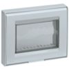 Vimar 13733.Q Idea 8000 - Placa 3 plazas IP55 gris