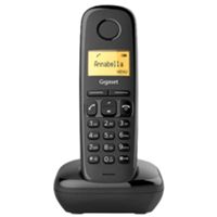 Teléfono inalámbrico A170 negro