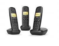 Cordless telephone A170TRIO black