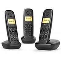 Téléphone sans fil A170TRIO noir