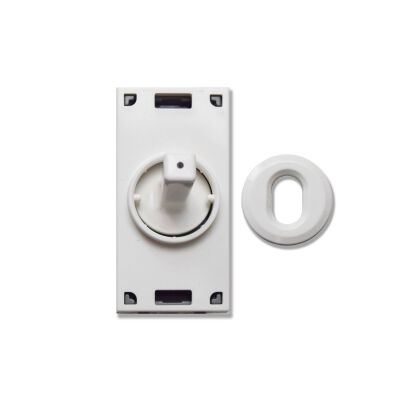 Style 44 - botón de alternancia blanco