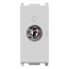 Plana Silver - extractable key switch OFF