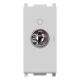 Plana Silver - extractable key switch OFF