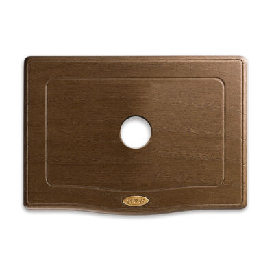 England Style 44 - Wooden plaque 3 places 1 control walnut