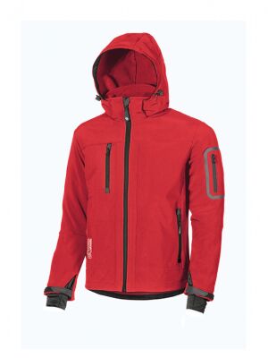 XL red Metropolis work jacket
