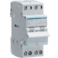 Hager SFT225 - Interrupteur 1-0-2 2P 25A